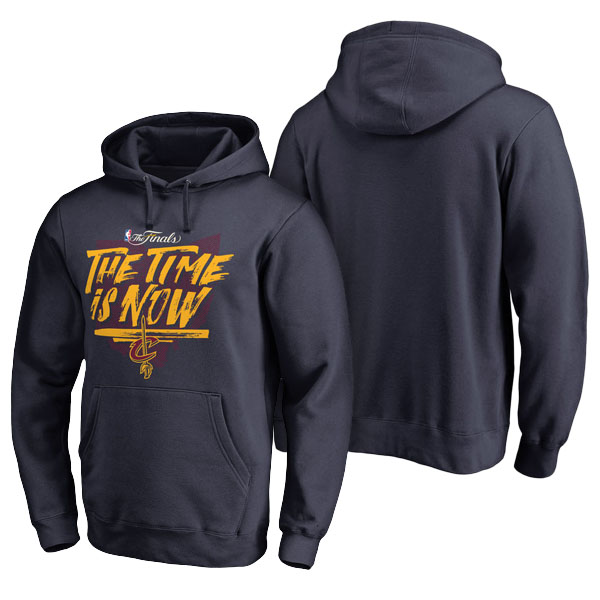 Men's  Cleveland Cavaliers Fanatics Branded 2017 NBA the Finals Eastern Conference Champions Navy Pullover Hoodie